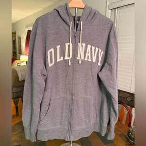 👉🏼👉🏼Old Navy Women's Zip-Up Hoodie in Gray Size XXL👈🏼👈🏼